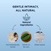 Ingrédients naturels du gel lubrifiant bio MISTER SIZE