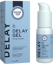 Mister Size Delay Gel Karton und Pump Spender Flasche