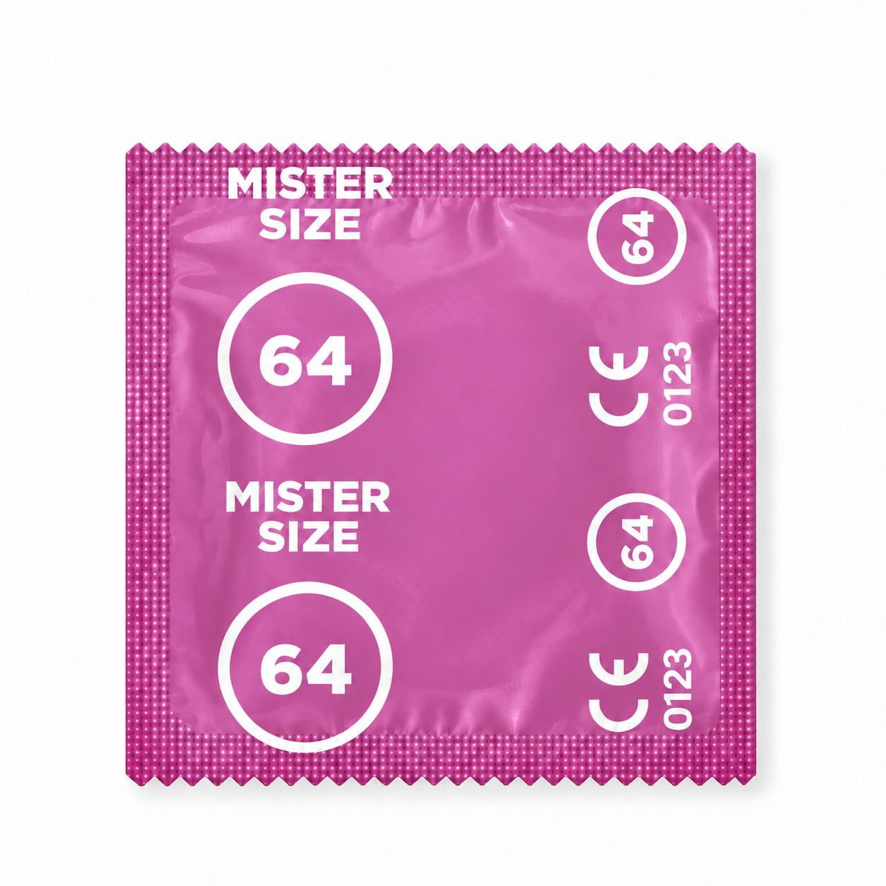Siegelfolie Mister Size 64 XXL — neues Design, magenta