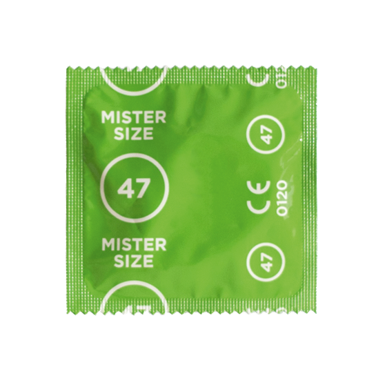 Siegelfolie Mister Size 47 XS — klassisches Design, grün